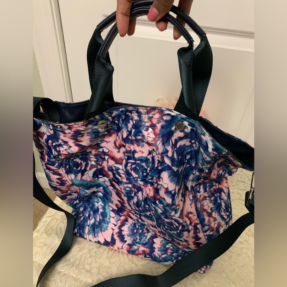 Calvin Klein Large Two Way Reversible Tote Navy Handbag